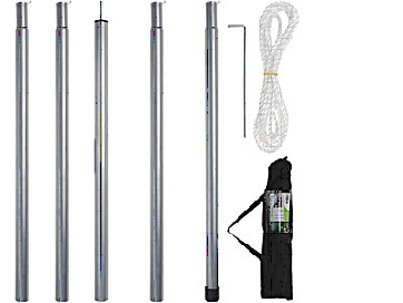 Sonnensegel Stützpfosten 250 cm » Sonnenschirme & -segel
