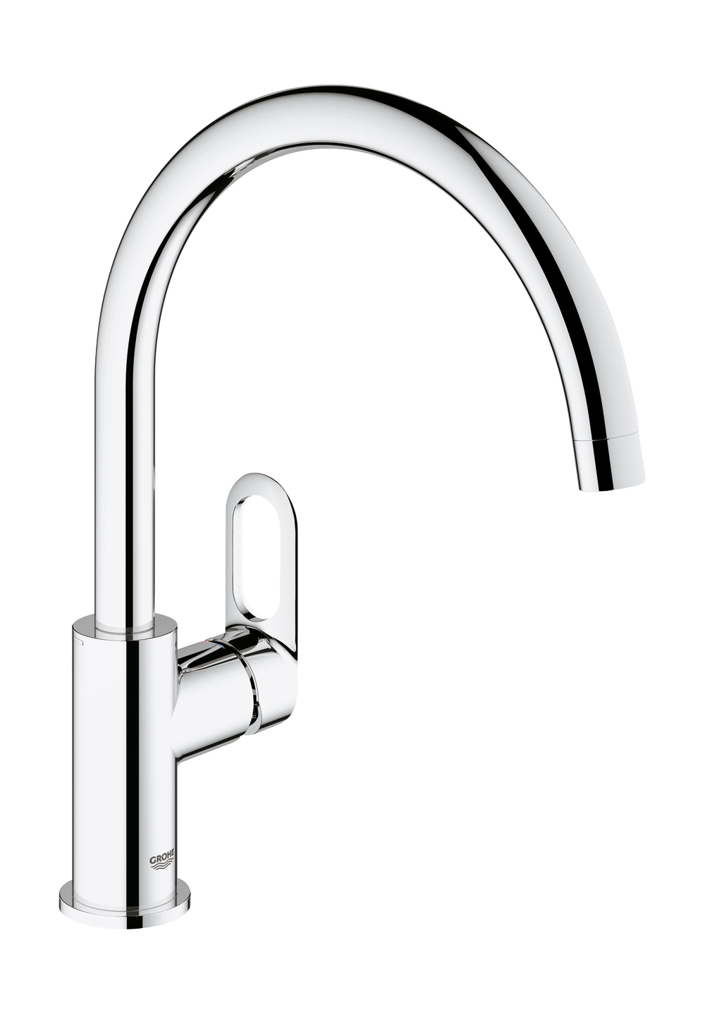 Grohe START LOOP Einhhandmischer Spüle chrom » Spültischarmaturen - derbaumarktshop - der Online ...