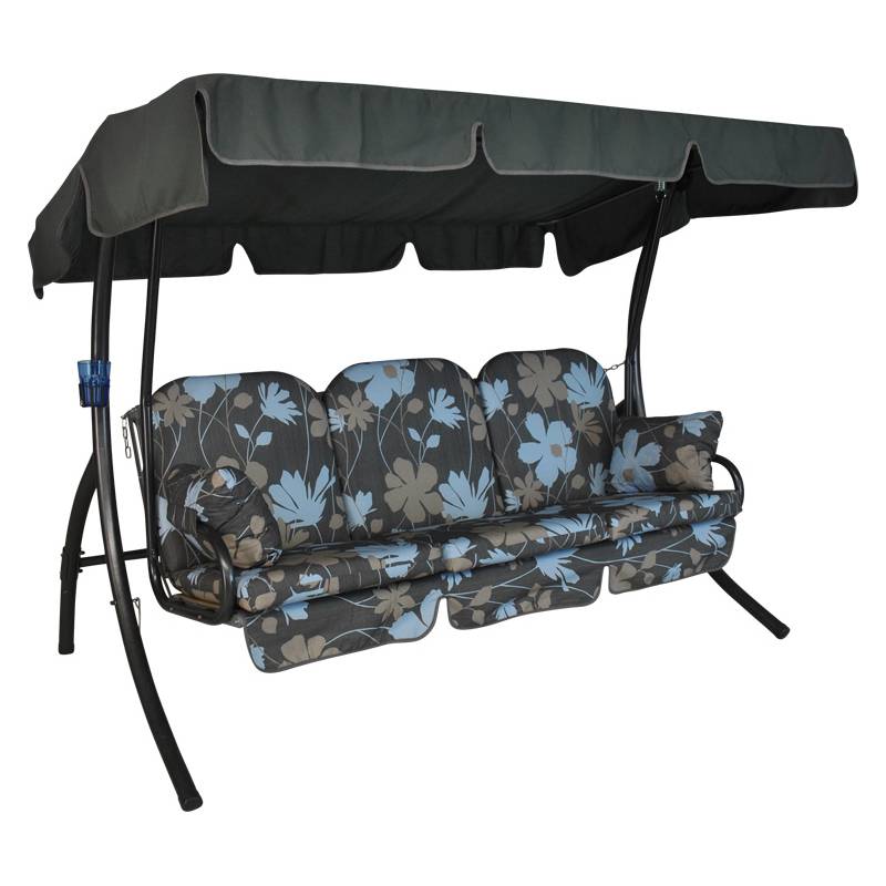 Angerer 3-Sitzer Hollywoodschaukel Ibiza mit Liegefunktion ...